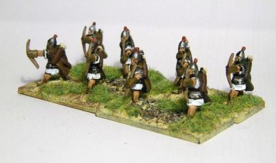 Late Roman Eastern Archers
Donnington Miniatures 
Keywords: EIR LIR