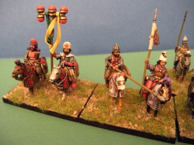 Sassanid Cavalry
Sassanid Cavalry from AB Miniatures painted by a professional painter Marco Betti. Pictures provided by and also available on [url=http://s420.photobucket.com/albums/pp284/passerotto_2008/]Andrea's Photobucket site[/url].
Keywords: sassanid