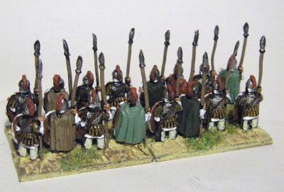 Byzantine Infantry Spearmen 
Skoutatoi or possible Late Roman/Romano British infantry 
Keywords: EBYZANTINE THEMATIC romano