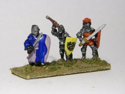 Men at Arms / Swordsmen / Dismounted Knights
Men at Arms 
Keywords: medfoot menatarms