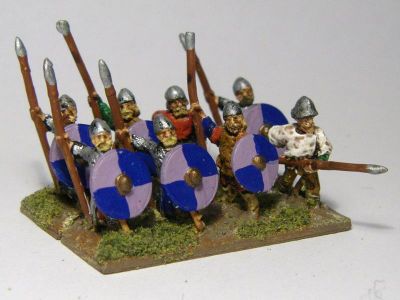 Medieval Spearmen
Generic Medieval Spearmen - mixed ranges
Keywords: medspear