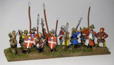 Medieval Spearmen
Italian Communal Spearmen 
Keywords: medspear condotta