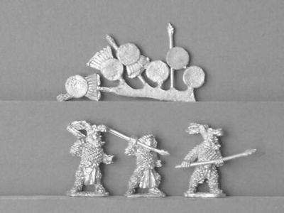 Tlaxacallan Suit Wearers with spears
Texcallans from [url=https://fighting15s.com/]Fighting 15's[/url] Gladiator Miniatures ranges. Some are also suitable for other Meso-American armies
Keywords: Texcallan