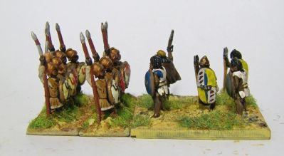 Peltast & Skirmisher infantry with Essex Carthaginian Spearmen
Keywords: Numidian, Carthaginian, Comparison