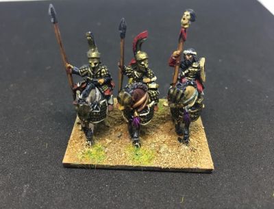 Forged in Battle Kickstarter Scythians
Painted by Dave Saunders
Keywords: Skythian, Hun