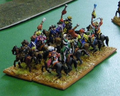 Arab/Ottoman cavalry
Napoleonic era figures from AB Miniatures. A few have guns, but hey, who minds when they are this nice?
Keywords: ottoman arabcav