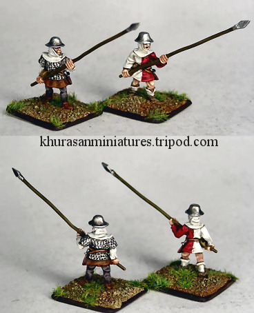 Swiss - early Pikemen
Swiss from [url=http://khurasanminiatures.tripod.com]Khurasan Miniatures[/url], pics with permission of the manufacturer
Keywords: Swiss