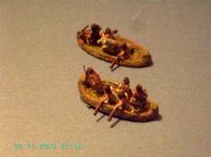 Amerin Blokes in a canoe
Picts of [url=http://www.spanglefish.com/mickyarrowminiatures/]Mick Yarrow Miniatures[/url] from the manufacturers site, with permission of Mick Yarrow
Keywords: canoe inca aztec canari 