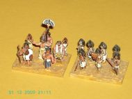 Egyptian Foot Command
Picts of [url=http://www.spanglefish.com/mickyarrowminiatures/]Mick Yarrow Miniatures[/url] from the manufacturers site, with permission of Mick Yarrow
Keywords: NKE