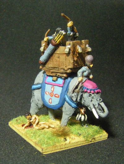 Sassanid Elephant
2017 paint scheme 15mm Sassanids - based for ADLG
Keywords: Sassanid