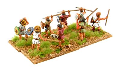 Greek Skirmishers 
Skirmishers painted by [url=http://www.warpainter.net]Warpainter[/url]
Keywords:  hskirmisher 