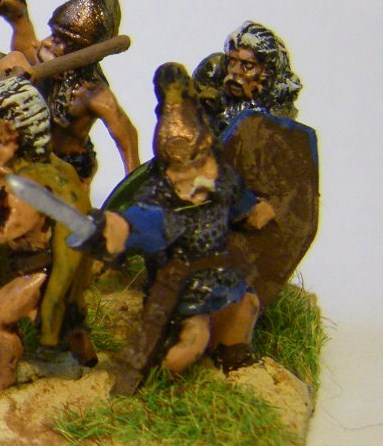 Gallic Nobles 
Xystons latest release of Gallic Nobles. 4 Armoured figures on foot.
Keywords: Gaul ancbritish