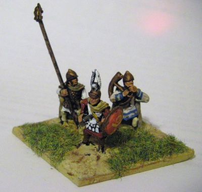 Carthaginian Officers from Xyston
Carthaginian officer pack - the standards are supplied as "heads" - add your own pole
Keywords:  LCART 