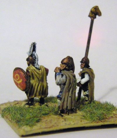 Carthaginian Officers from Xyston
Carthaginian officer pack - the standards are supplied as "heads" - add your own pole
Keywords:  LCART 