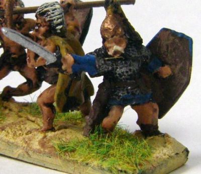 Gallic Nobles 
Xystons latest release of Gallic Nobles. 4 Armoured figures on foot.
Keywords: Gaul ancbritish