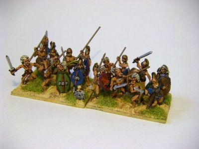 Gaeasati from Xyston & Warmodelling
Mixed Gaeasati and Gallic Nobles from Xyston, with other figures from Fantassin / Warmodelling
Keywords: ancbritish gaeasati gallic