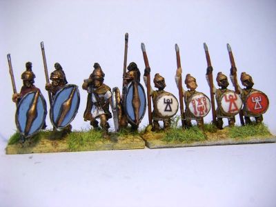 Greek Thureophoroi 
Xystons legendary huge ANC20104-Greek Thureophoroi figures with Essex Carthaginian Spearmen
Keywords: Hpeltast