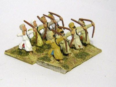 Arab Bowmen
From [url=http://www.essexminiatures.co.uk/frames15anc.html]Essex's generic Arab ranges[/url]
Keywords: arab khurasanian umayyad bedouin abbasid seljuq ayyubid