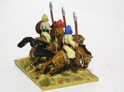 Arab
Unarmoured Cavalry from [url=http://www.essexminiatures.co.uk/frames15anc.html]Essex's generic Arab ranges[/url]
Keywords: dailami arab khurasanian umayyad bedouin abbasid