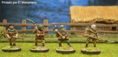 100YW Troops from Corvus Belli Armed Peasants 2 (8)
Available in the UK from [url=http://www.vexillia.ltd.uk]Vexilia[/url], Europe from [url=http://www.corvusbelli.com/en/default.asp]Corvus Belli[/url] or the US from [url=http://www.50paces.com]50 Paces[/url]
Keywords: 100YW