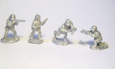 Swiss Crossbowmen & Handgunners
New castings from [url=http://www.donnington-mins.co.uk/]Donnington[/url], to be released at Salue 2009. These have a different sculptor to the "old" Donnington figures and will be sold under a different brand. 
Keywords: Swiss medfoot