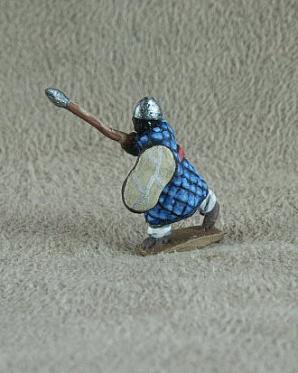 Arab Nubian Spearman DMF10
From Donningtons Arab range. Pictures with permission of the [url=http://shop.ancient-modern.co.uk/arabs-76-c.asp]Donnington Miniatures[/url] and painted by their painting service Quilted coat, spear, helmet, shield  
Keywords: abbasid arab ayyubid bedouin berber fatimid mamluk seljuk umayyad