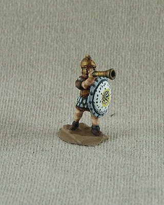 Carthaginian CAF03 Libyan Trumpeter
Carthaginians from [url=http://www.donnington-mins.co.uk/]Donnington[/url]. Painted by their own painting service. This figure medium foot, large round shield

Keywords: Lcarthage ecarthage carthage