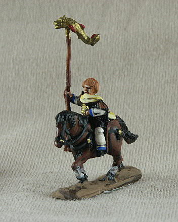 Sarmacizing Gothic Standard Bearer
Sarmacizing Goths from [url=http://shop.ancient-modern.co.uk/]Donnington[/url]. Figures painted by their painting service. SGC04 Mounted Standard Bearer
cuirass, pteruges, dragon standard, cloak
Keywords: sarmatian gothcav