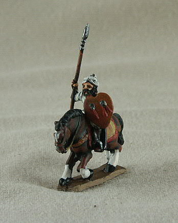 TC19 Mounted Andalusian/Berber Jineti
Seljuk troops from [url=http://www.donnington-mins.co.uk/]Donnington[/url]. Painted by Donningtons painting service. TC19 Mounted Andalusian/Berber Jineti
spear, turban, adarga shield
Keywords: Seljuk fatimid mamluk umayyad ayyubid berber arabcav arabfoot andalusian