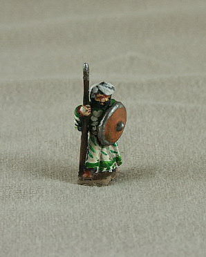 TF06 Arab/Town Militia
Seljuk troops from [url=http://www.donnington-mins.co.uk/]Donnington[/url]. Painted by Donningtons painting service. TF06 Arab/Town Militia
short spear, round shield, turban, advancing
Keywords: Seljuk fatimid mamluk umayyad ayyubid berber arabfoot