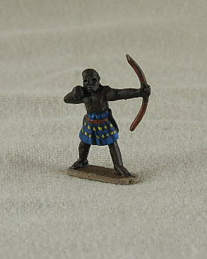 TF14 Sudanese Archer
Seljuk troops from [url=http://www.donnington-mins.co.uk/]Donnington[/url]. Painted by Donningtons painting service. TF14 Sudanese Archer
bare cheasted, kilt, firing bow, bare headed
Keywords: Seljuk fatimid mamluk umayyad ayyubid berber arabfoot