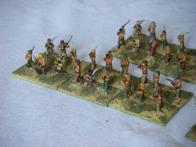 Dacian Falxmen
Dacian falxmen. Large figures - Donnington, Small - Mikes Models
Keywords: Dacian