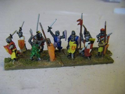 Dismounted Knights
Keywords: menatarms