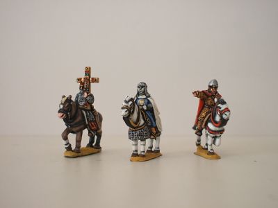 King Baldwin, Raymond of Tripoli, Knight with true cross
1150 to 1190 Crusader range from [url=http://www.legio-heroica.com/Crociati-en.html]Legio Heroica[/url] - pictures supplied by the manufacturer
Keywords: Crusader crusader latins efknights