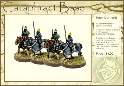 Sassanid Cataphracts
New Sassanid range from [url=http://www.lurkio.co.uk]Lurkio[/url], images produced with the kind permission of the manufacturer. Prices correct as of 10/10
Keywords: Sassanid Parthian Palmyran LIR EIR Kushan GRAECO