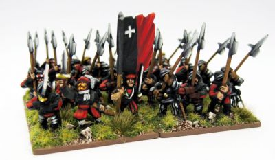 Halberd-era Swiss 
Black Hat figures painted by [url=http://lurkio.co.uk/blog/]Lurkio[/url]
Keywords: Swiss