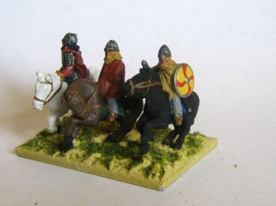 Dark Ages Cavalry
Dark ages mounted troops painted by Martin van Tol 
Keywords: Gothcav