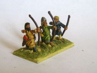 Dark Age Bowmen
Painted by Martin van Tol 
Keywords: effoot gothfoot