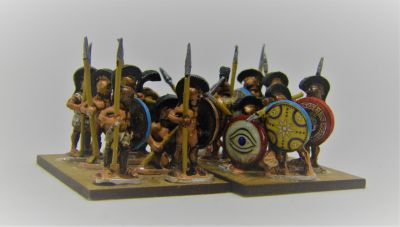 Museum Z-range Hoplites
New (2019) digitally sculpted hoplites from Museum, with LBMS shield transfers
