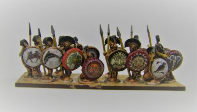 Museum Z-range Hoplites
New (2019) digitally sculpted hoplites from Museum, with LBMS shield transfers
