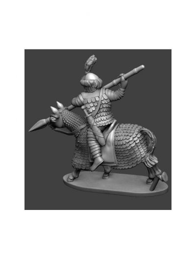 Classical Indian Armoured Horseman 
Museum Miniatures "Z" Range Classical indian 3d sculpts. Images provided with kind permission of Museum Miniatures. Shop the full range on the [url=https://www.museumminiatures.co.uk/classical/classical-indians-z.html]Museum Miniatures Website[/url]
Keywords: Indian