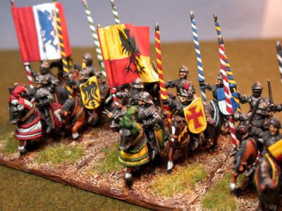 Medieval German Knights
Pro-painted by [url=http://www.steve-dean.co.uk/] Steve Dean Painting [/url]
Keywords: medgerman