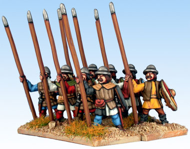 Medieval Spearmen
Pro-painted by [url=http://www.steve-dean.co.uk/] Steve Dean Painting [/url]
Keywords: medspear