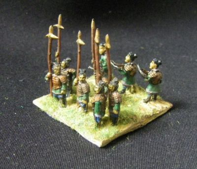 Chinese crossbow armed troops
Museum Miniatures crossbowmen
Keywords: Han