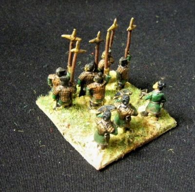 Chinese crossbow armed troops
Museum Miniatures crossbowmen
Keywords: Han