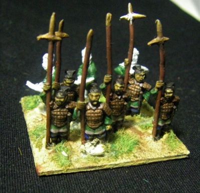 Chinese crossbow armed troops
Museum Miniatures crossbowmen
Keywords: Han