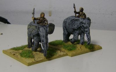 Elephants
Elephants from Corvus Belli - now discontinued
Keywords: Numidian