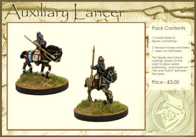 Eastern Auxiliary Cavalry
Sogdians, Dilmun etc
Keywords: sassanid cavalry lancer