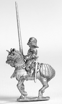  Knights in Maximilian armour 
Photos provided by the manufacturer at http://www.vexillia.ltd.uk/
Figure code cc24 Knights in Maximilian armour with sallet on walking horse
Keywords: C15