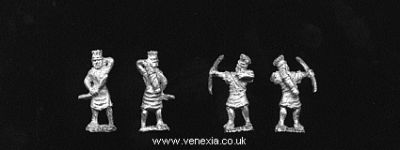 Vexilia Philistine BIB 28 Philistine assorted archers
Philistines from [url=http://www.vexillia.ltd.uk/venexia/shop15_bib.html]Venexia[/url]
Keywords: Philistine